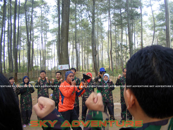 paintball simulation war games bank mandiri RCO Jakarta kota di jungle cikole lembang bandung jawa barat indonesia (6)