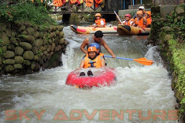 kegiatan outing PT Catur Bangun Mandiri di ciater bersama Sky Adventure Indonesia (9)