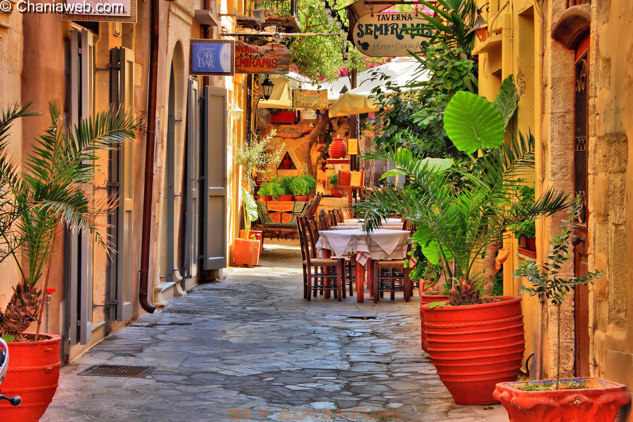 Visiting the Old Town in Chania, Greece