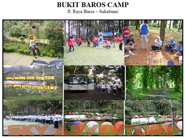 Bukit Baros Camp sky adventure indonesia