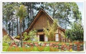 villa kampung-layung- dusun bambu lembang