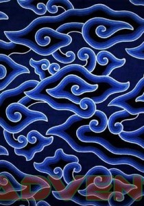 Wisata Batik Trusmi di Cirebon Jawa Barat mega mendung
