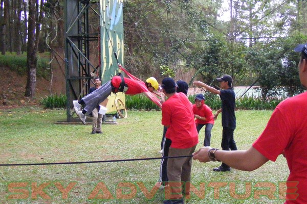 Outbound Unik di Bukit Baros Sukabumi 2