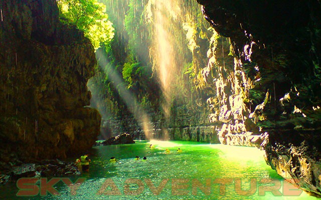 Travelling ke Green Canyon Jabar Indonesia 2