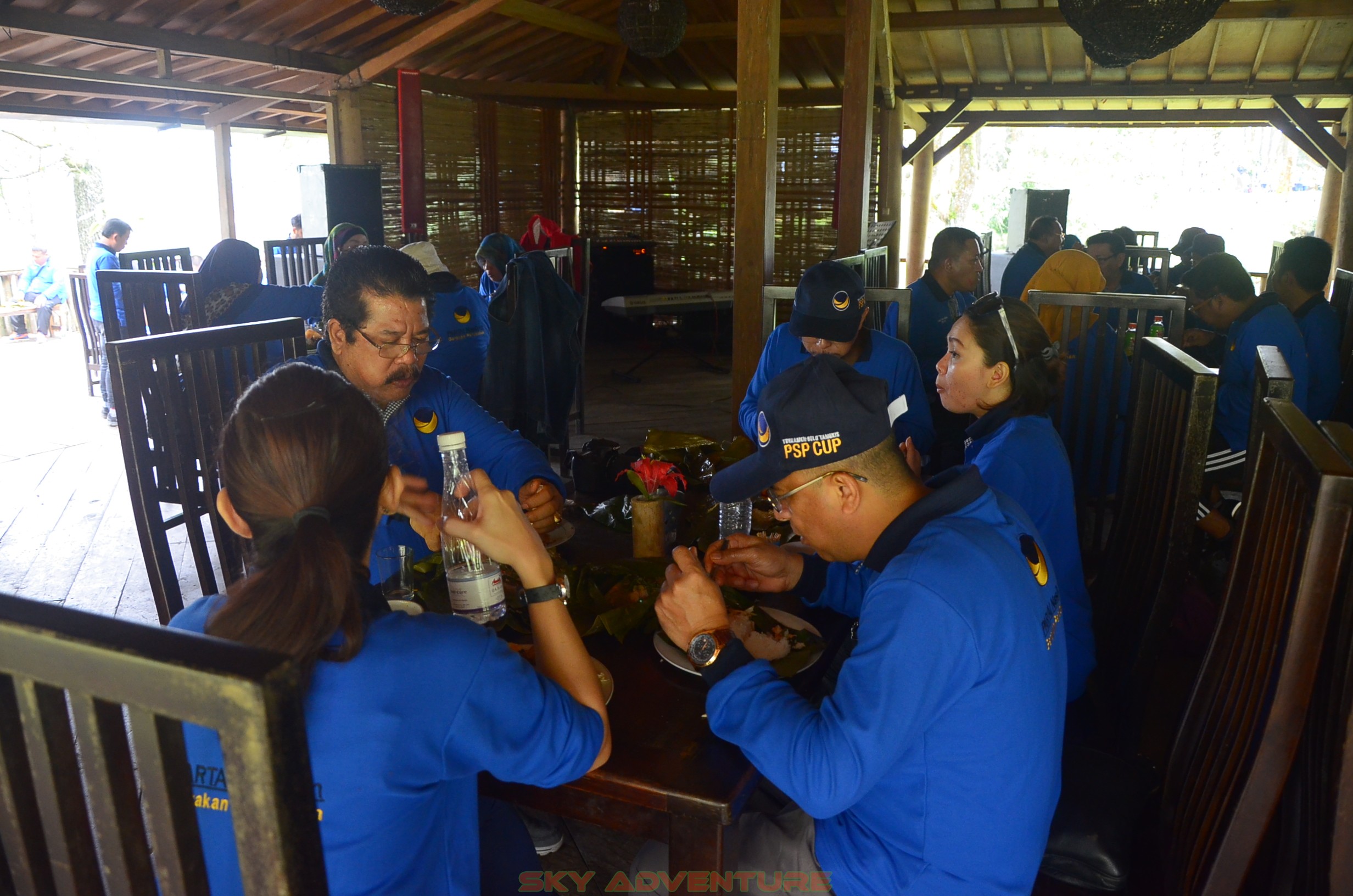 Lunch Outing Lembang Bandung Partai NASDEM 1