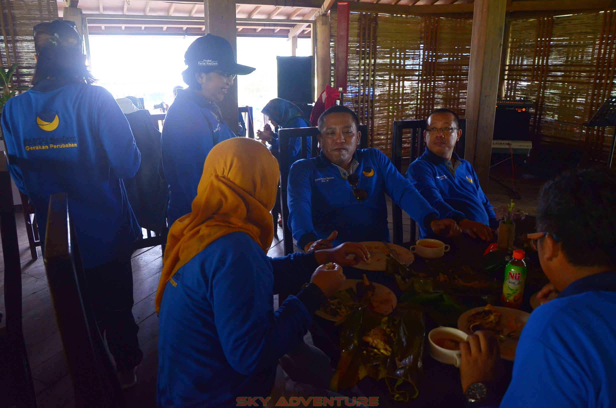 Lunch Outing Lembang Bandung Partai NASDEM 10