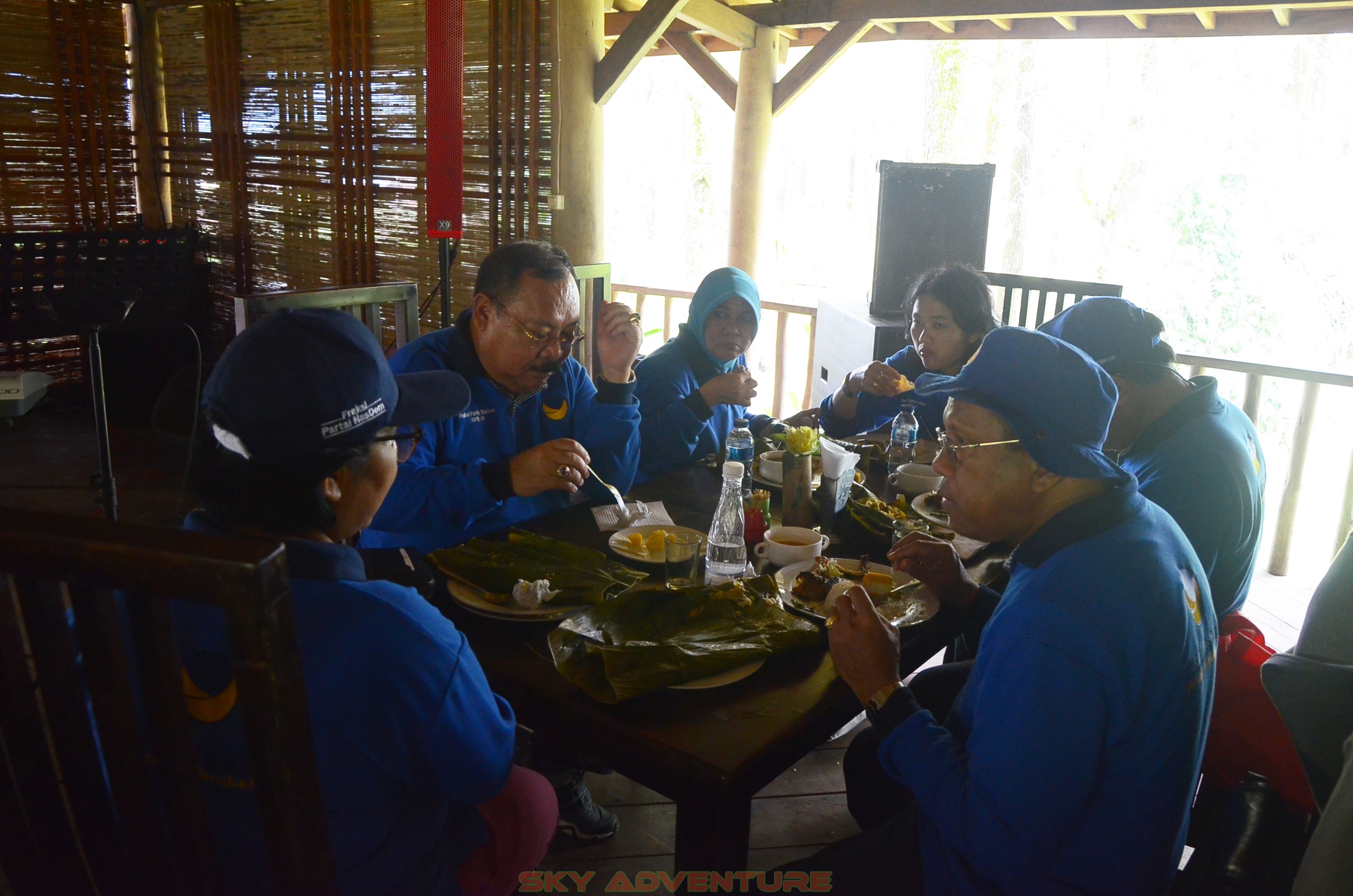 Lunch Outing Lembang Bandung Partai NASDEM 12