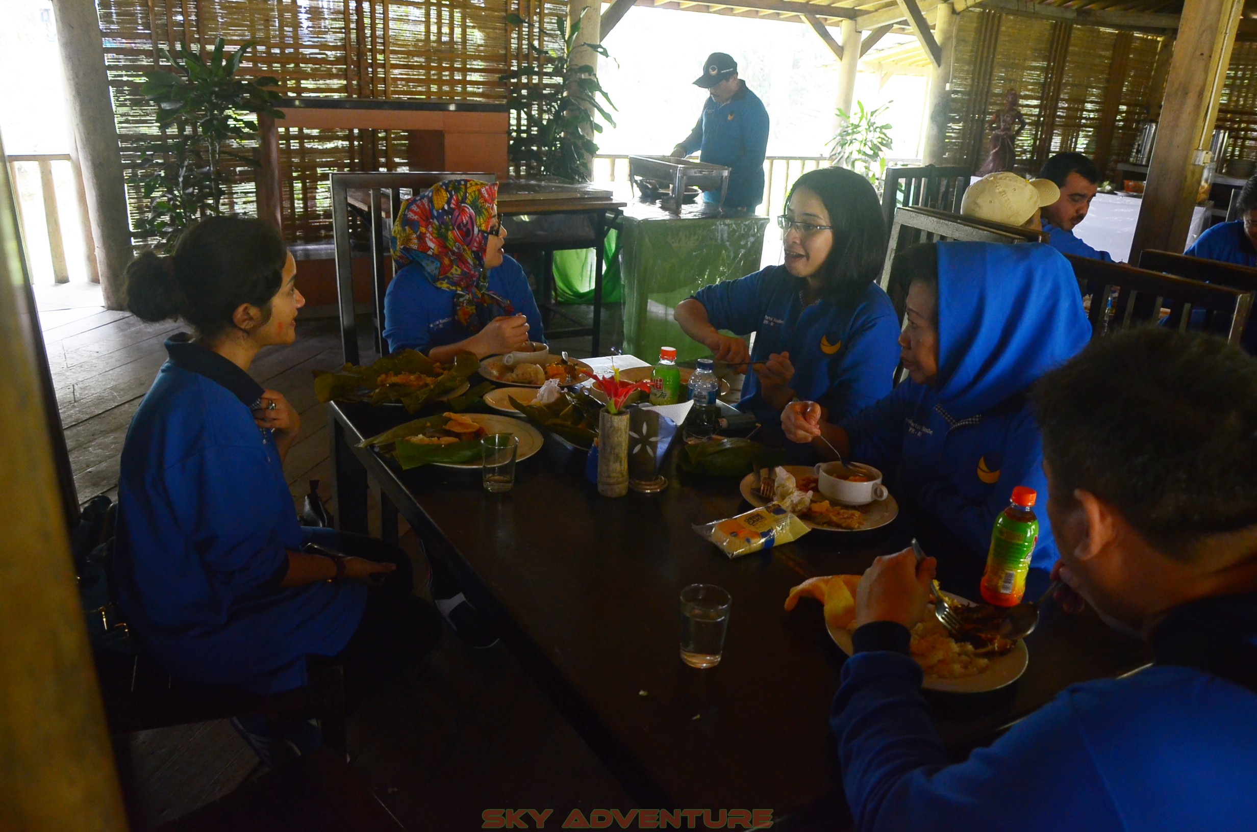 Lunch Outing Lembang Bandung Partai NASDEM 9