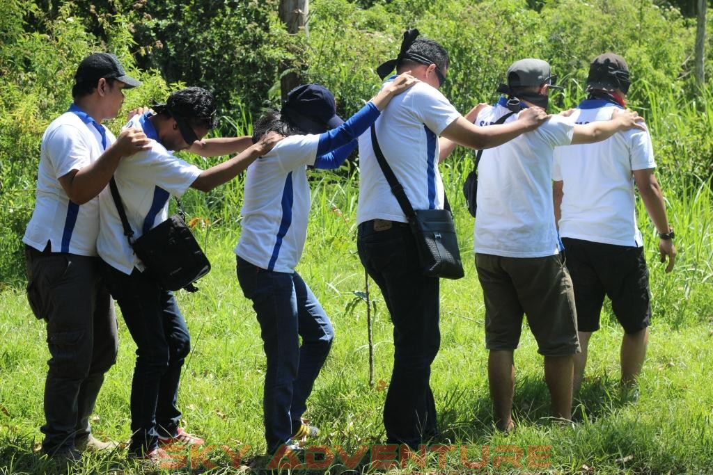 Peserta Fun Games Outbound dari Samsung 21