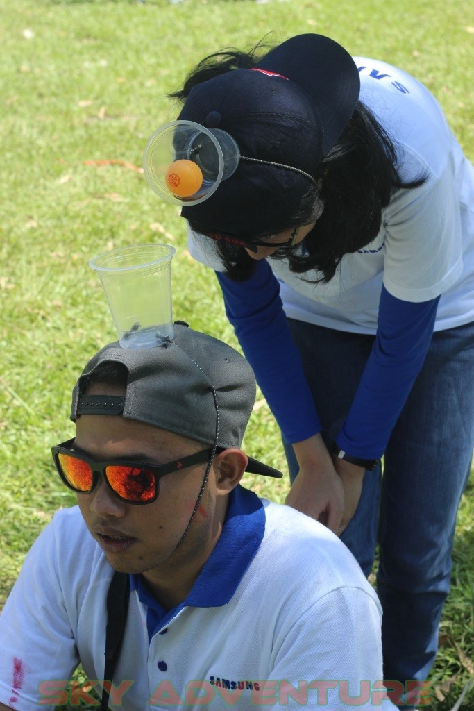 Peserta Fun Games Outbound dari Samsung 28