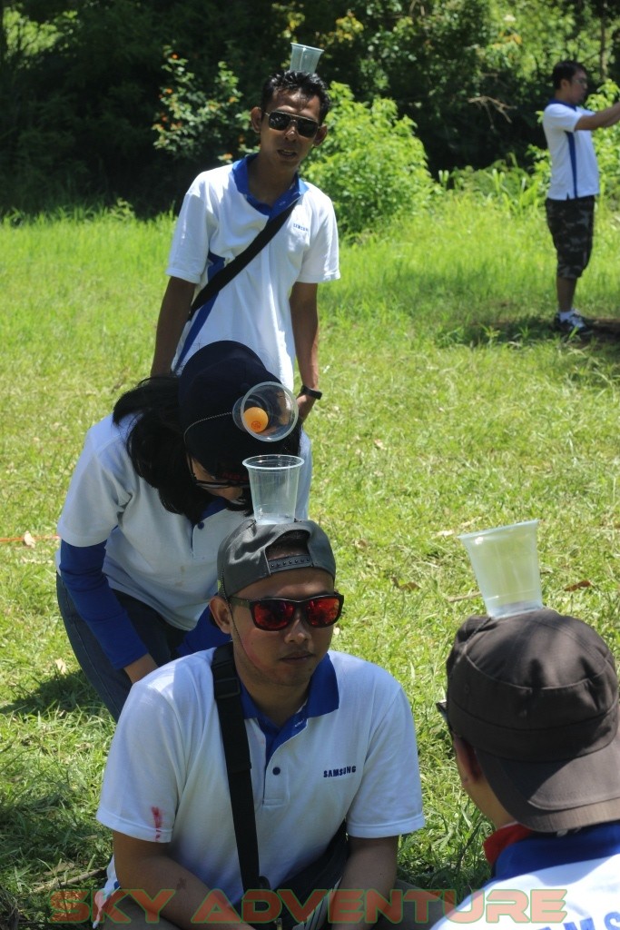 Peserta Fun Games Outbound dari Samsung 29