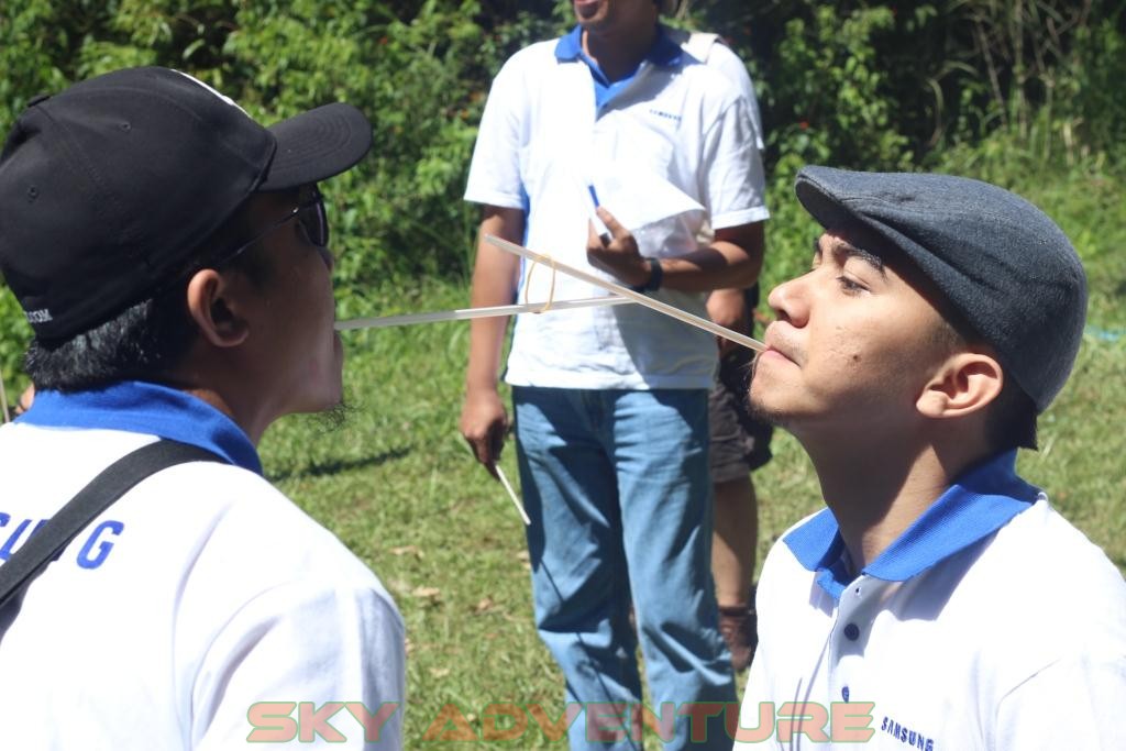 Peserta Fun Games Outbound dari Samsung 6