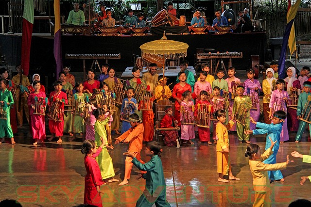 Saung Angklung Udjo - Bandung (Java - Indonesia)