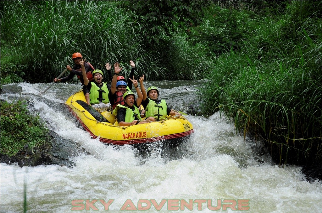 Rafting di Situ Cileunca Pangalengan Jawa Barat 11