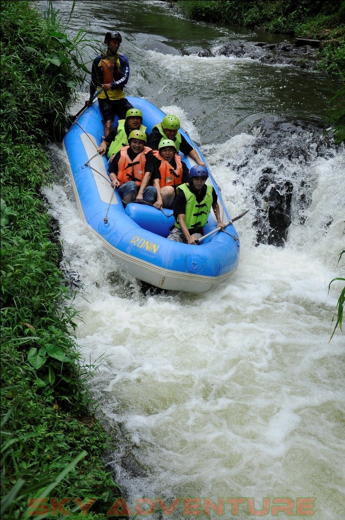 Rafting di Situ Cileunca Pangalengan Jawa Barat 3