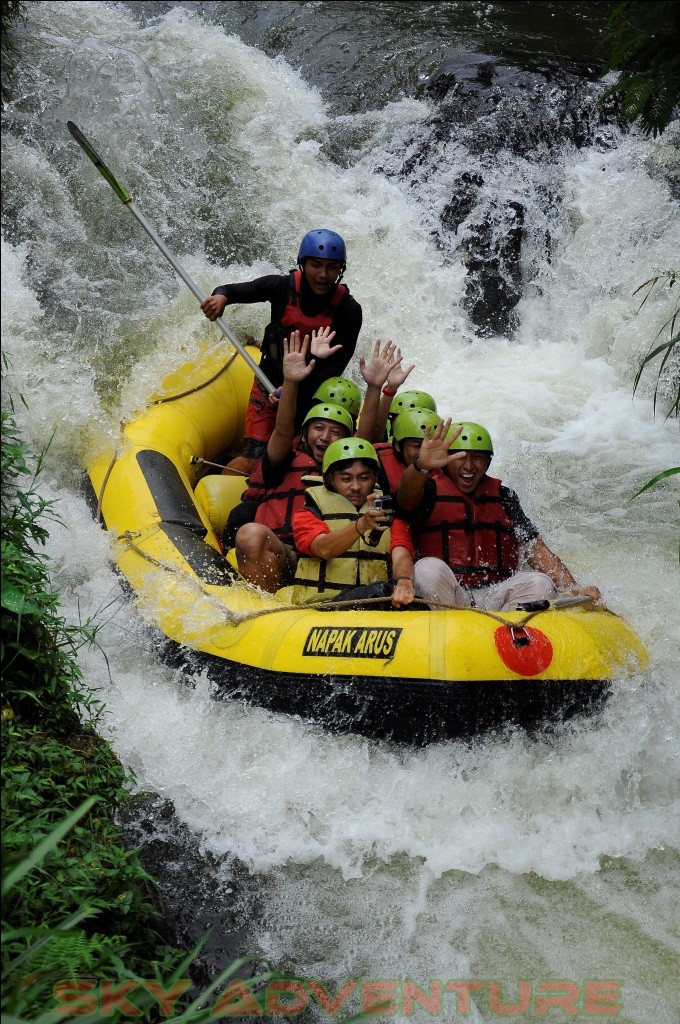 Rafting di Situ Cileunca Pangalengan Jawa Barat 6