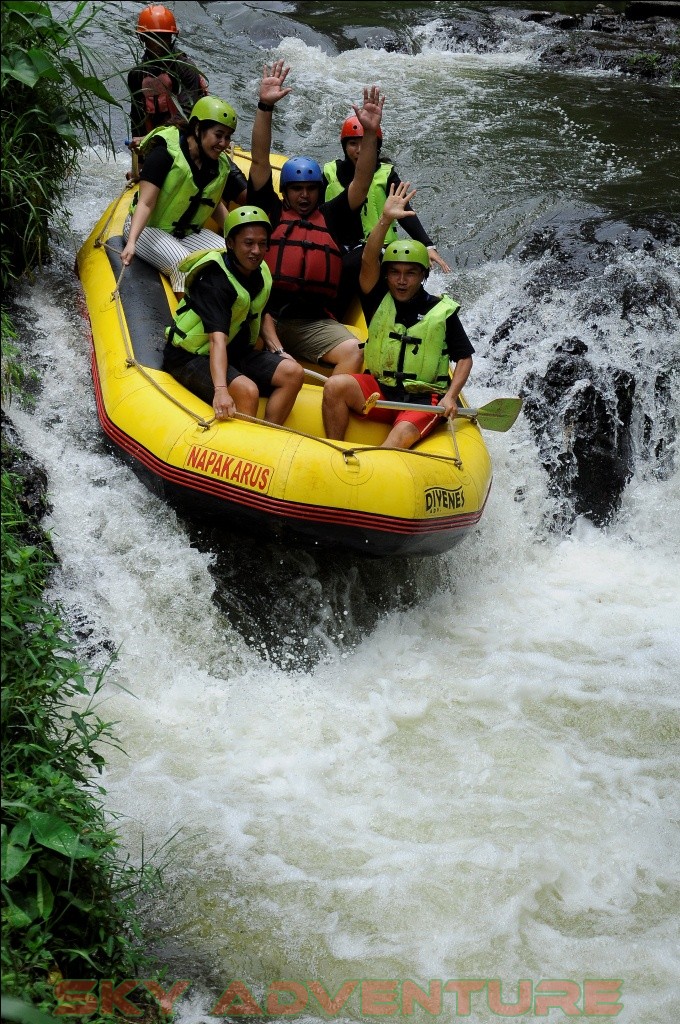 Rafting di Situ Cileunca Pangalengan Jawa Barat 7