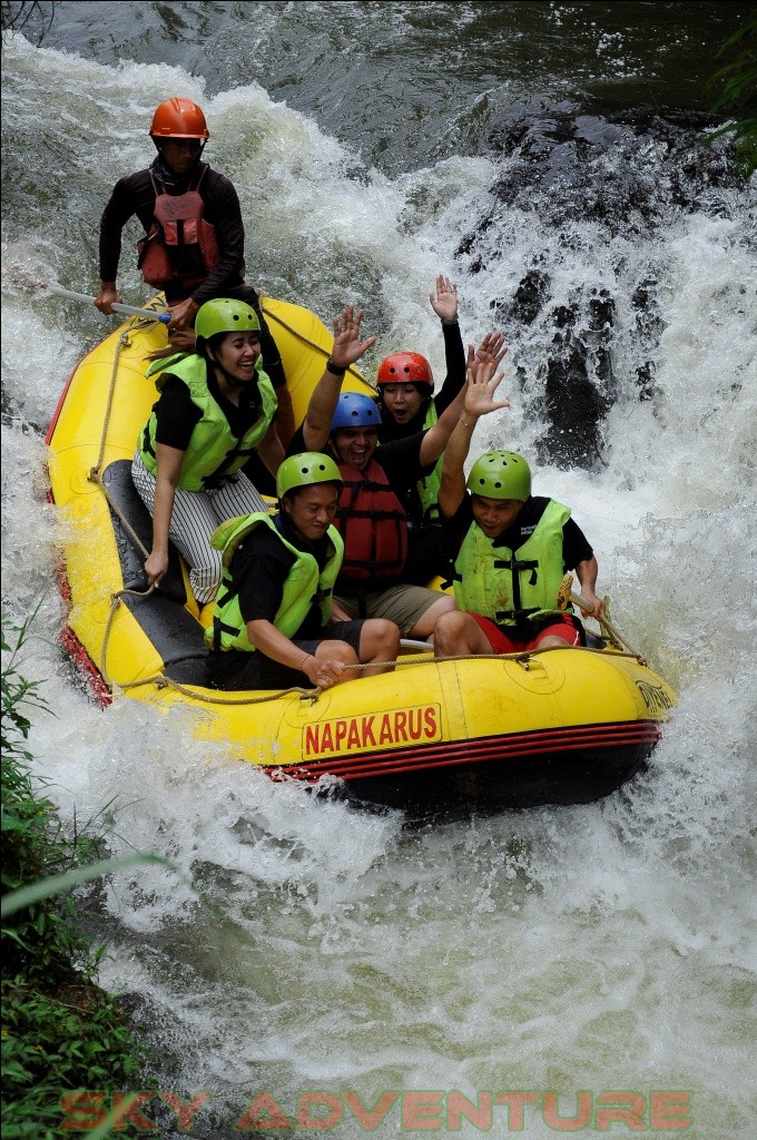 Rafting di Situ Cileunca Pangalengan Jawa Barat 8