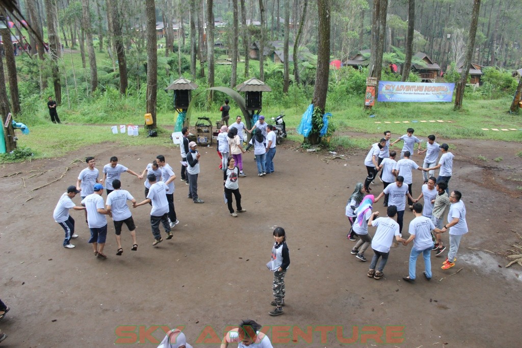 Selain Sehat dan Segar Outbound Lembang Bandung Juga Mengakrabkan Para Peserta 25