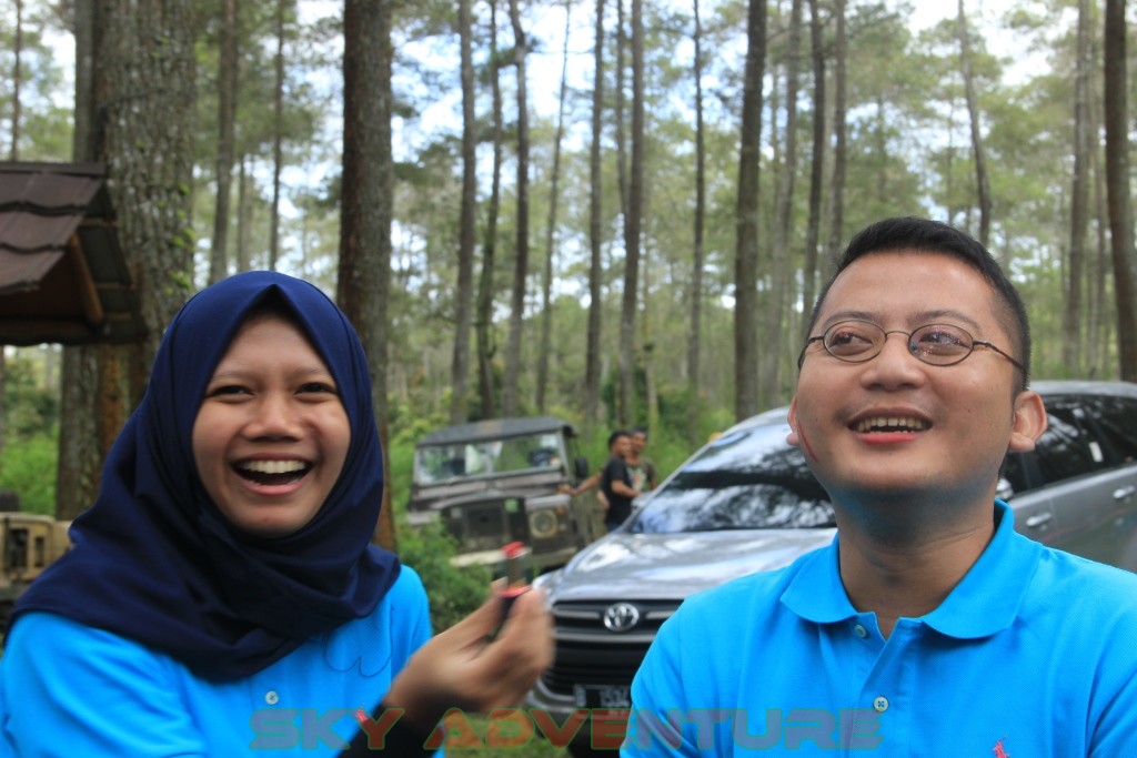 Kehangatan, Kebahagiaan dan Kebersamaan Tercipta Saat Outbound di Lembang Bandung 16
