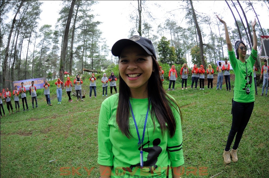 Senyum Manis Penuh Kehangatan Untuk Para Peserta Outbound 2