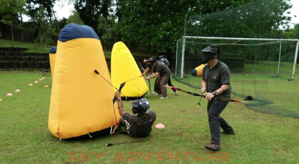 Archery War Games Simulation OUTBOUND LEMBANG BANDUNGSKY ADVENTURE